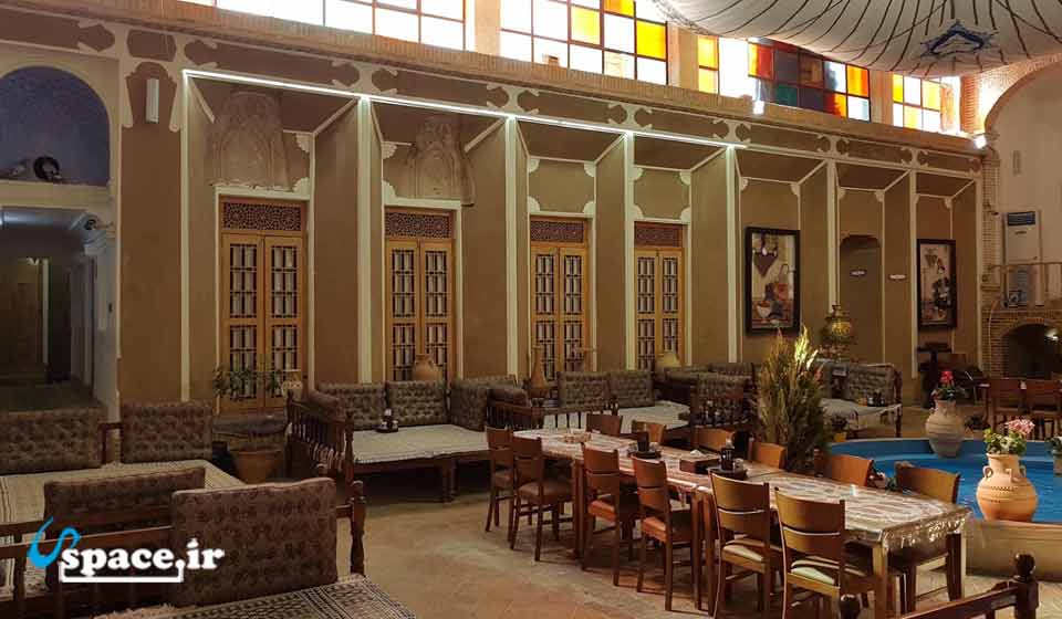 نمای رستوران هتل سنتی حاج ملک - میبد - یزد